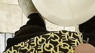 German public toilet piss #13