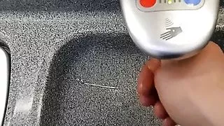 The student waited for the toilet for 2 hours and still managed to pee from a big dick #14