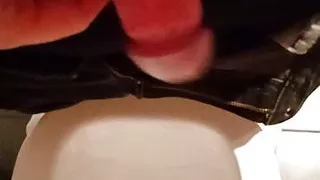 My Thick Cock Pissing #14