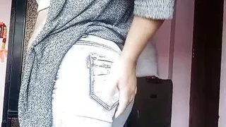 Indian girl ass show