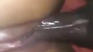 Schwarze Freundin überrascht ihren Freund, indem sie den größten Bbc der Welt fickt