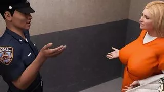 Horny big booty Ebony girl sucks her BBC boyfriend until he cums in her mouth