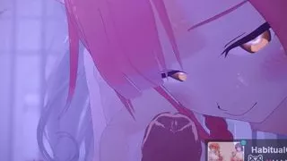 MMD r18 Yamakaze and Kokaze, who have turned the Admiral into a tuna by training and turned him into a succubus toy