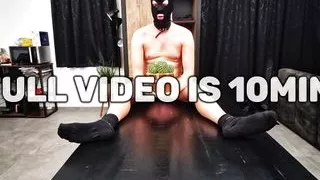 Chastity slave gets teased