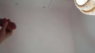 Lazy wank at home after work (big load) #12