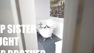 Step Sister Catches Watching Tom Step Brother and Teaches him a Lesson