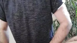 FtM strips and reveals his genitals