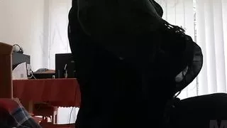 arab girlfriend came to fuck again