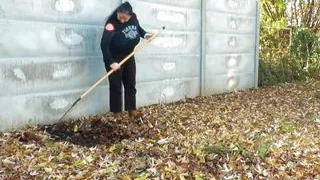 Cute busty neighbor seduces young man from neighborhood and fucks with him hard and strong