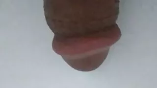 Piss..cock after masturbation .