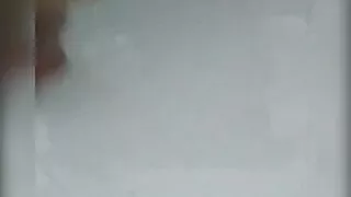 ALGERIAN man wash his large dick when listen to music