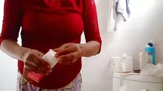 Sexy sudipa bathroom a gosol video.