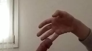 Lonely guy jerking off at home  #13