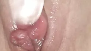 Big wet pussy play
