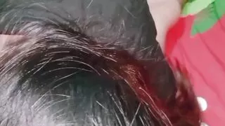 Shake it until it comes out a lot