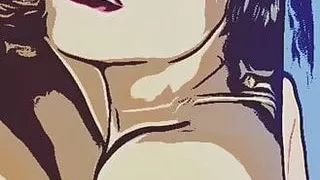 Latika comes home and i alone in home