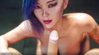 City of Broken Dreamers #38 - Ellen - 3D game, HD porn, Hentai, 60 fps