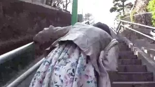 Amazing blow from a passionate Japanese Milf