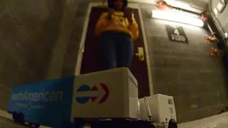 Country Bombshell CRUSHES tiny mac truck