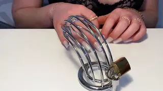 Why I lock my boyfriends cock in a cage for chastity I MyNastyFantasy