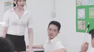 Slut young teacher with tight pussy got fucked so hard by her student