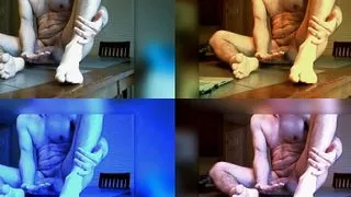 Horny jerkin on table