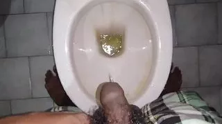 Evening sex teen boy showing his cock evening wash his small cock