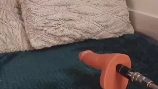 Long-legged Girl Stretches Her Shaved Cunt And Fucks It Until It Squirts