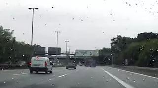 Horny blonde lady from Germany riding a cock in the back of the car