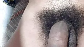 While in the bathroom I pumped out the sperm in my pen with a fistful of fists