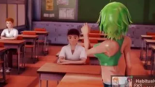 MMD sex dance during outdoor party 3d hentai