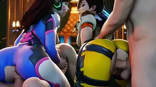 Overwatch Compilation - Best of February 2023 Part 2 (Animations with Sounds)