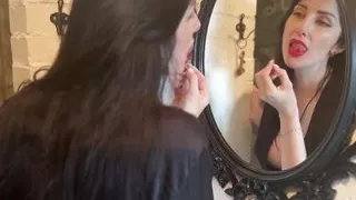 Stepson cums on me when I pee