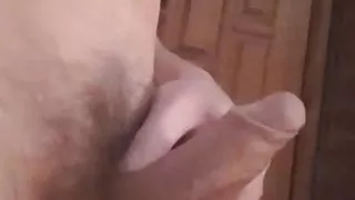 Eine vulgäre Hure wichst einen Schwanz und will Sex