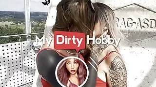 MyDirtyHobby - Cameraman Fucks Gorgeous sexyrachel846 & Her Stunning Friend On Top Of A Tower