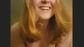 Cute Amateur Redhead Nubile Girlfriend Blowjob and Surprise Facial