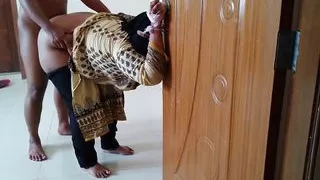 Gust ke ghar ane ke bad maine uski hath bandh die aur Jabardasti Chudai (I tied her hands and fucked him) Huge Ass cum