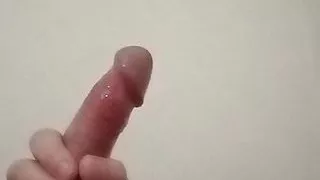 Russian guy jerking off a huge cock  #13