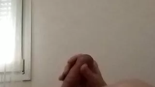 I wank my fat dick to better fuck my tgirl friend with tight asshole  #13