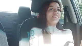 my brother's wife masturbates in my car