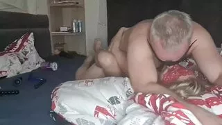 Rimming, sucking and hard fucking with a really hot and horny amateur wife