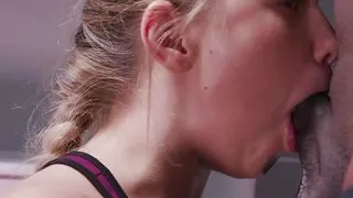 Fucking in the Bathroom when mommy's out