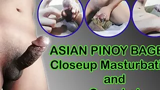 Asian Pinoy Masturbate Until Cum. Feels too Much Horny While Watching Porn