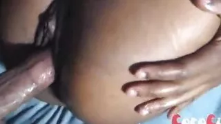 sweet ebony milf fucking big black dick cumshot