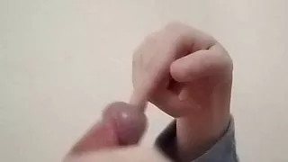 Lonely guy jerking off at home  #15