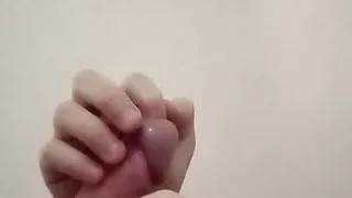 18 year old hot guy masturbates big cock and moans from high  #15