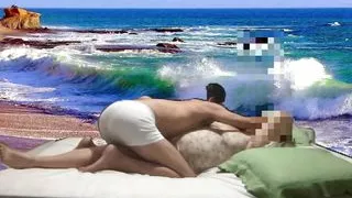 Real couple sucking each other, lightly strangling and slapping in the face, horny hot wife