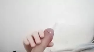 Guy cums from handjob  #14