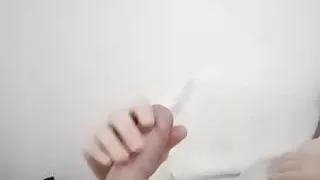 Athletic guy jerks off cock for porn  #14