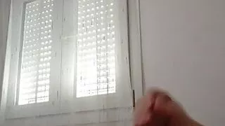 The guy jerks off with pleasure  #14